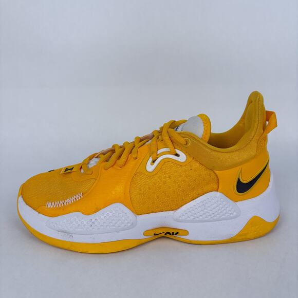 Nike Men\'s PG 5 TB Yellow Basketball Shoes DM5045-702 7.5 main image 6